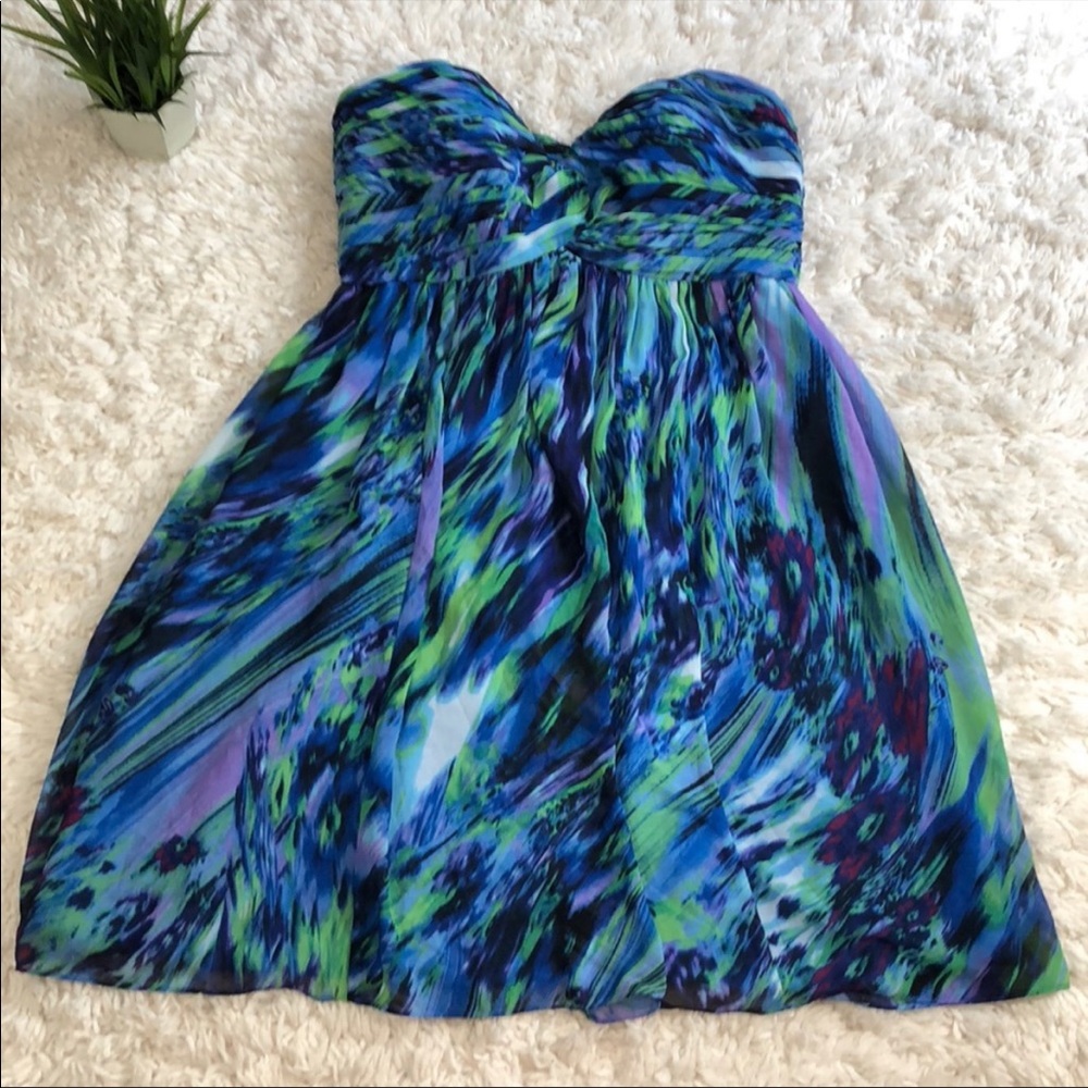 Strapless party dress